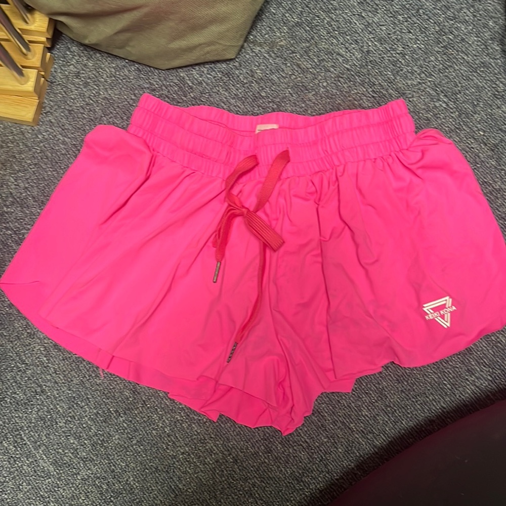 Bright Pink Keiki Kona Shorts Size Medium